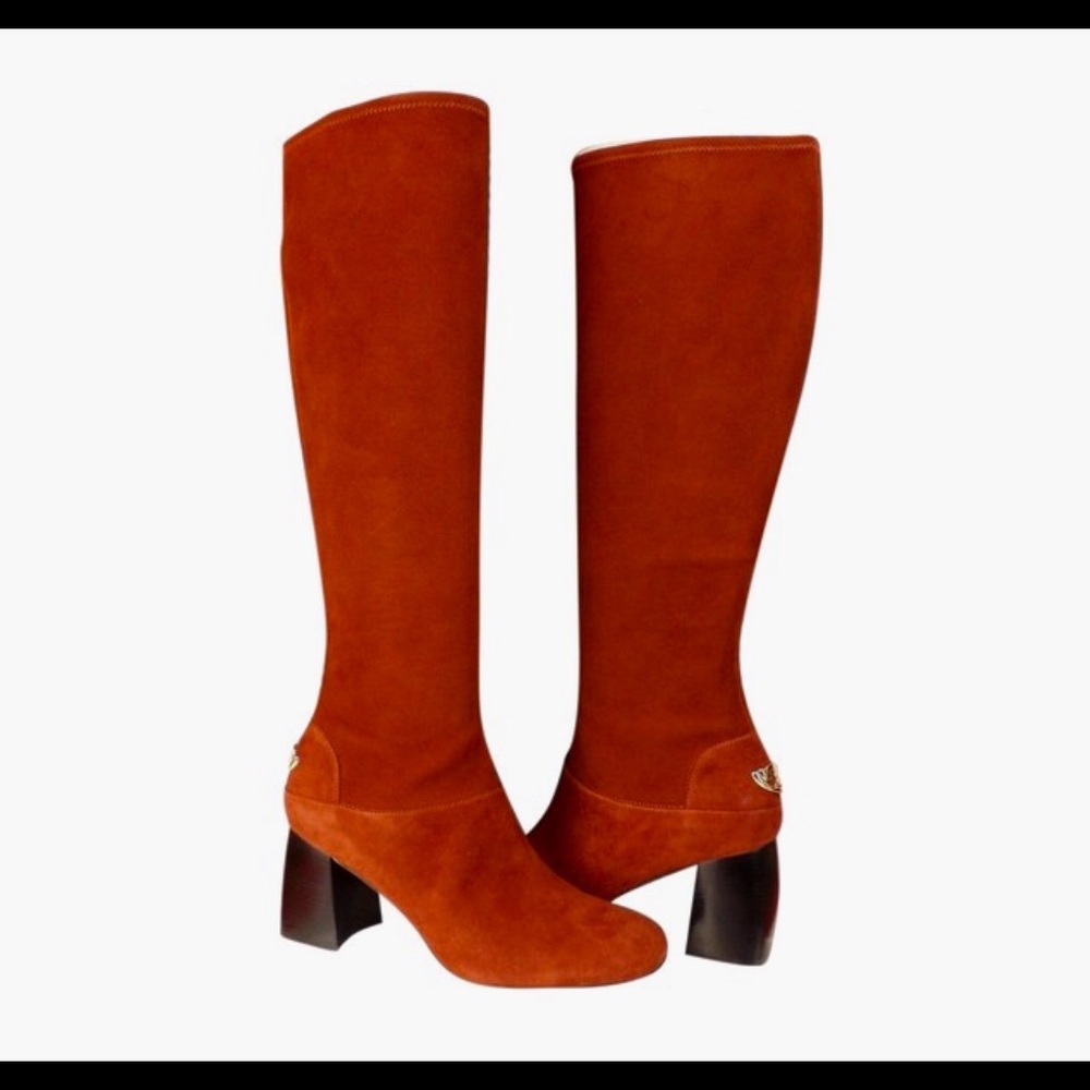 Tory Burch Sidney Suede Boots